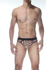 Erkek Fantezi Seksi Leopar Desenli Tanga DM102156