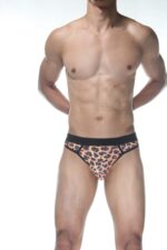 Erkek Fantezi Seksi Leopar Desenli Tanga DM102156