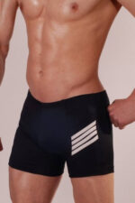 Erkek Fantezi Seksi Siyah Boxer DM140518