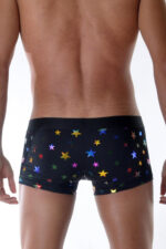 Erkek Fantezi Seksi Yıldız Desenli Boxer DM111804