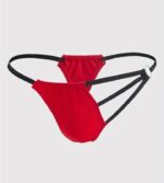 Erkek Kırmızı Metalli String CB030125