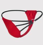 Erkek Kırmızı Metalli String CB030125