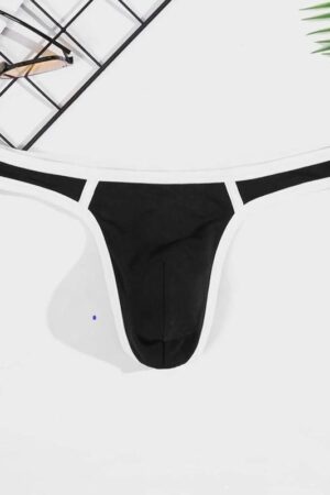 Erkek Siyah Fantezi Seksi Tanga
