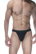 Erkek Siyah Fantezi Seksi Tanga DM102139