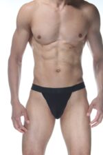 Erkek Siyah Fantezi Seksi Tanga DM102139