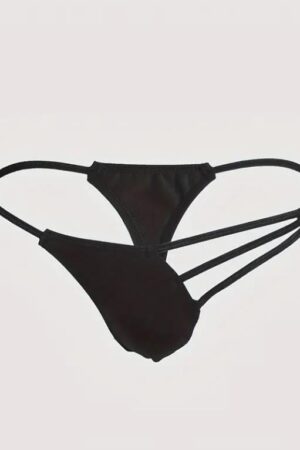 Erkek Siyah Metalli String CB030126