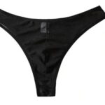 Erkek Siyah Transparan Slip CB161025