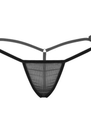 Fantezi Seksi Transparan Tül Yandan Bağlamalı String TP104127