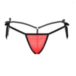 Fantezi Seksi Transparan Tül Yandan Bağlamalı String TP104127