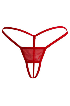 Kırmızı Fantezi Seksi Büyük Beden String B-66276KRM