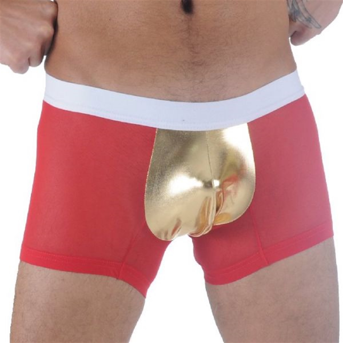 Kırmızı Fantezi Seksi Deri Detaylı Erkek Boxer DM291106 Kırmızı Fantezi Seksi Deri Detaylı Erkek Boxer DM291106