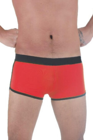 Kırmızı Fantezi Seksi Erkek Boxer