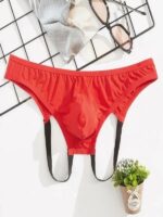 Kırmızı Fantezi Seksi Erkek Jockstrap