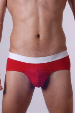 Kırmızı Fantezi Seksi Erkek Slip DM140502