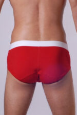 Kırmızı Fantezi Seksi Erkek Slip DM140502