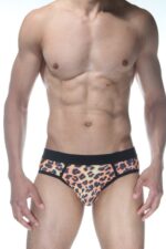 Leopar Desenli Fantezi Seksi Jockstrap DM102117