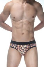 Leopar Desenli Fantezi Seksi Jockstrap DM102117