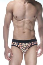 Leopar Desenli Fantezi Seksi Jockstrap DM102117