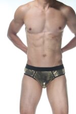 Sarı Fantezi Seksi Erkek Jockstrap DM102122