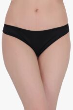 Siyah Fantezi Seksi Arkası Açık Slip