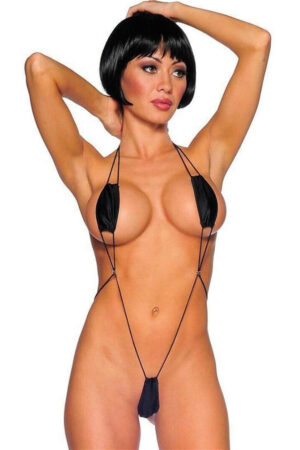 Siyah Fantezi Seksi Body TP104112