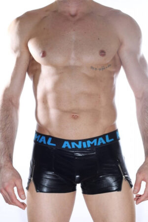 Siyah Fantezi Seksi Erkek Boxer