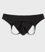Siyah Fantezi Seksi Erkek Jockstrap