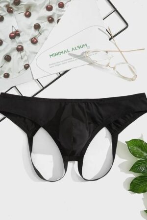 Siyah Fantezi Seksi Erkek Jockstrap