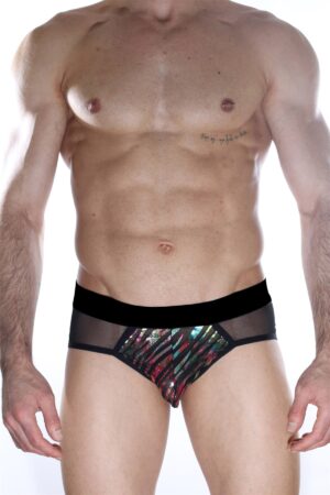 Siyah Seksi Erkek Jockstrap DM012147