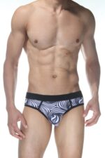 Zebra Desenli Seksi Fantezi Jockstrap DM102116