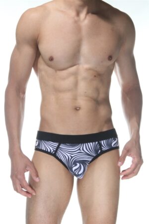 Zebra Desenli Seksi Fantezi Jockstrap DM102116