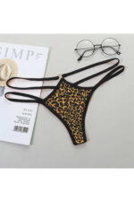 Leopar Desenli Fantezi Seksi String 66294LEO